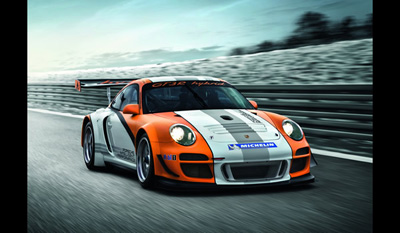 Porsche 911 GT3 R Hybrid Flywheel Electric Storage Racing Prototype 2010 3